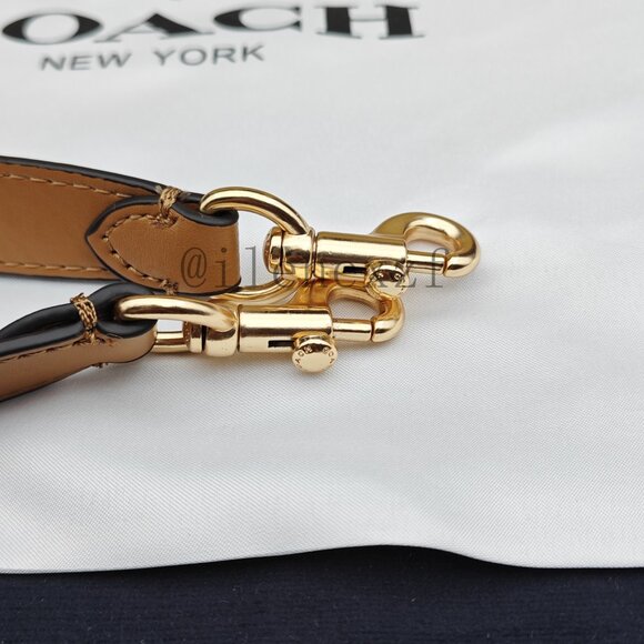 Coach Teri Straw Shoulder Bag - Picture 3 of 12